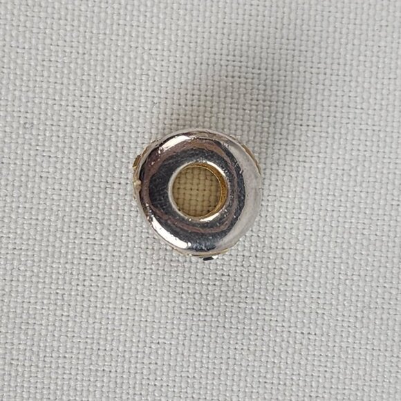 Persona 925 Gold Tone Crystal Baguette Charm Bead - Picture 3 of 5